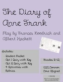 Diary of Anne Frank The Play BUNDLE (includes Packet, Quiz