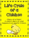 Diary of a Chick- Chicken Life Cycle Journal for Hatching Chicks