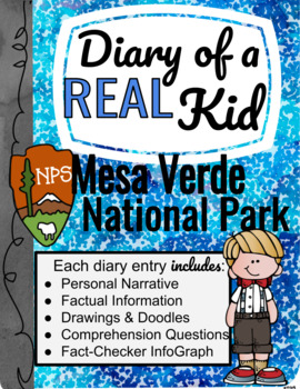 Preview of Diary of a REAL Kid: Mesa Verde National Park