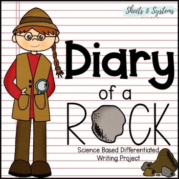 Preview of Diary of a Rock (Science Based Writing Project) Summative Assessment