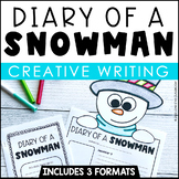 Diary of a Snowman - Creative Winter Writing - Snowman Writing