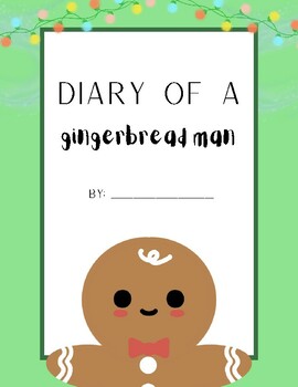 Preview of Diary of a Snowman, Reindeer, Elf, or Gingerbread Man