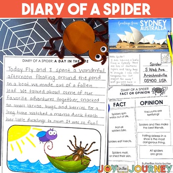 Preview of Diary of a Spider