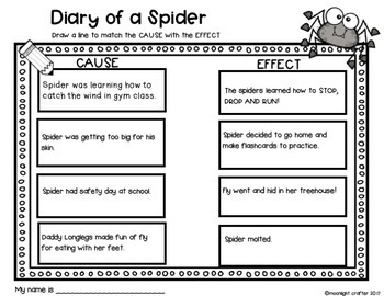 diary of a spider by doreen cronin