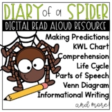 Diary of a Spider Digital Reading Resource for Google Clas