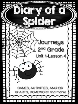Preview of Diary of a Spider Journeys 2nd Grade (Unit 1 Lesson 4)