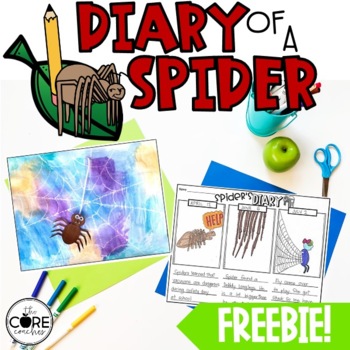 Preview of Diary of a Spider Read Aloud - FREE Reading Activities - Reading Comprehension