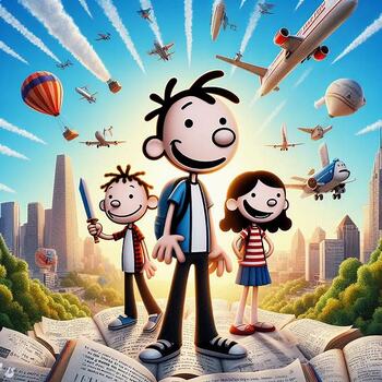 Preview of Diary of a Wimpy Kid (2010) Primary School Movie Guide: Summary/Vocab/Questions