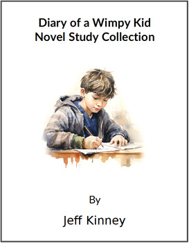 Preview of Diary of a Wimpy Kid Novel Study Collection