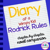 Diary of a Wimpy Kid Rodrick Rules Novel companion