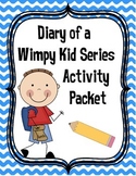 Diary of a Wimpy Kid Series Activity Packet