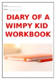 Diary of a Wimpy Kid -Vocabulary and Comprehension workbook