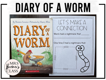 Diary of a Worm by Anita Bremer | Teachers Pay Teachers