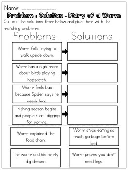 problem solution worksheets 3rd grade