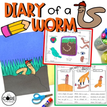 Preview of Diary of a Worm Read Aloud - Reading Activities - Reading Comprehension