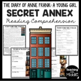 Diary of a Young Girl Anne Frank Secret Annex Reading Comp