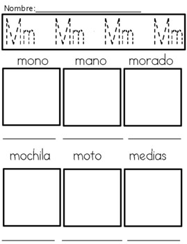 Dibujos Con Letras En Espanol Drawing With Spanish Letters Tpt