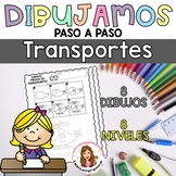 Dibujos dirigidos Medios de transporte/ Directed Drawings 