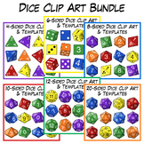 Dice Clip Art Bundle