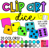 Dice Clip Art / Set of 154 Images