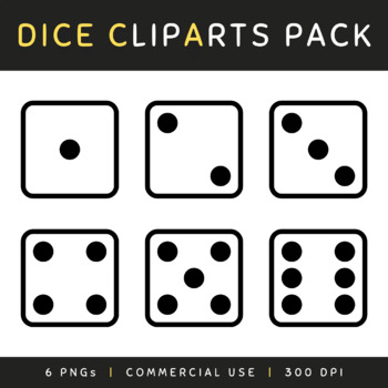 dice clip art 1