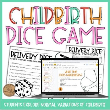 Preview of Dice Delivery-Childbirth Variations Interactive Game