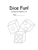 Dice Fun - Bingo Dabber Math Numbers 1 - 10 PLUS GAME!