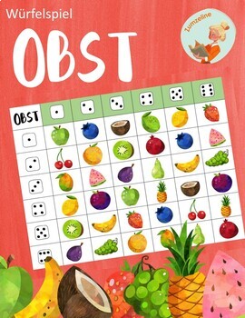 Preview of Dice Game - Fruits