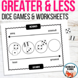 Greater Than Less Than Games for 2nd Grade with Comparing 