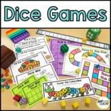 Dice Games Number Sense Math Activities