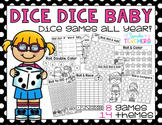 Dice Games All Year! {Printables}