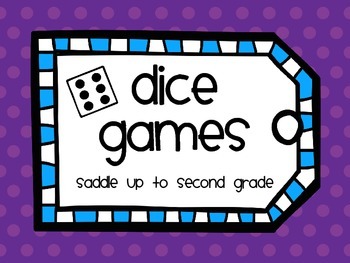 Preview of Dice Games Freebie