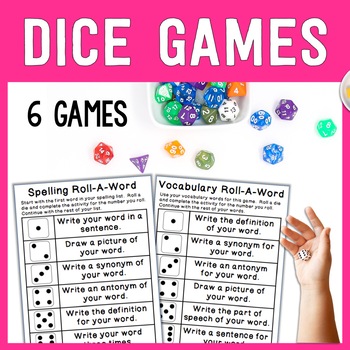 20 Dice Games for Math, Reading, Art, and Fun! - WeAreTeachers
