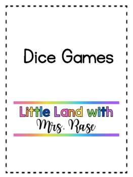 Preview of Dice Games - Math Stations