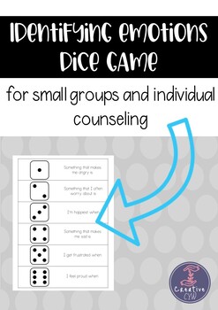 emotion dice teaching resources teachers pay teachers