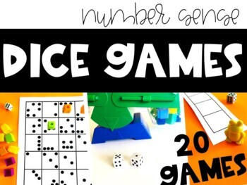 Preview of Dice Math Games