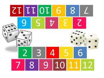 dice race math game by teaching products teachers pay teachers