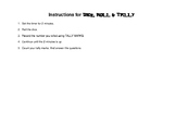 Dice, Roll, and Tally Math Game and Worksheet