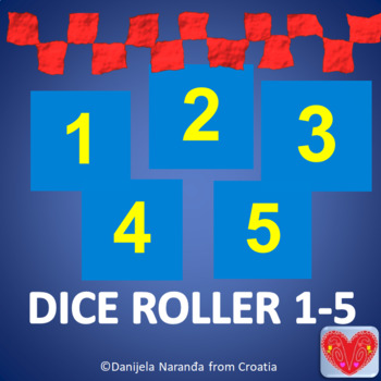 Preview of Dice Roller, numbers 1 to 5, video