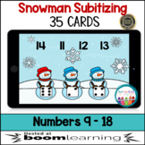 Dice addition and subitizing Boom Cards