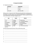 Dice game template