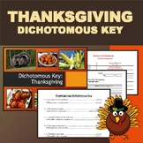 Thanksgiving Dinner Dichotomous Key