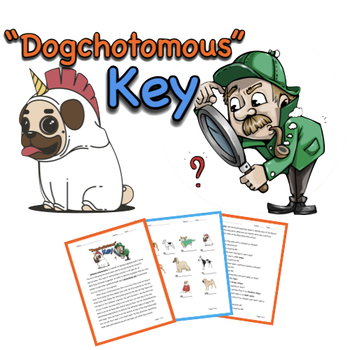 Preview of Dichotomous Key Worksheets: Learning Binomial Nomenclature (Halloween)
