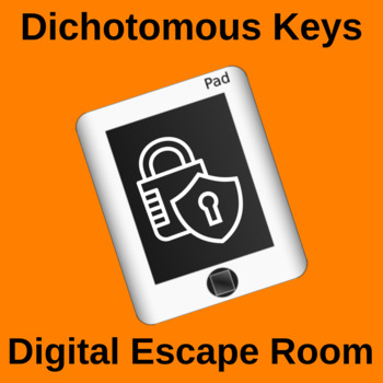 Preview of Dichotomous Keys Escape Room Digital Distance Learning Breakout