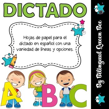 Preview of Dictado en Español