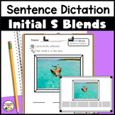 Dictation Sentences for CCVC Initial S Blends with Photo W