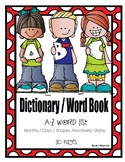 Dictionary (ABC) Word Book