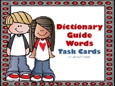 Dictionary Guide Words Task Cards