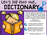 Dictionary Guide Words and Multiple Meanings: Teaching Slides and Practice Pages