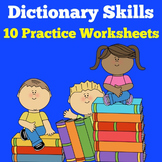 Dictionary Skills | Worksheets Activity Kindergarten 1st 2